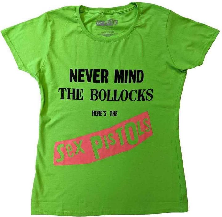 Sex Pistols Womens/Ladies Never Mind The Bollocks Original Album Cotton T-Shirt
