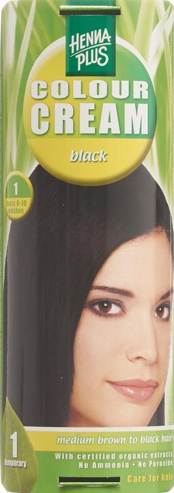Hennaplus Colour Cream (1 schwarz)