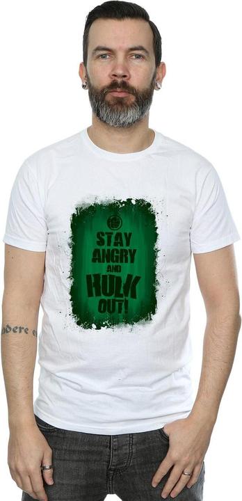 Immagine prodotto Maglietta Hulk Uomo Stay Angry (S)