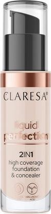 Actual product image Claresa Liquid Perfection 2In1 Liquid Concealer & Foundation 103 Cool Medium 34G