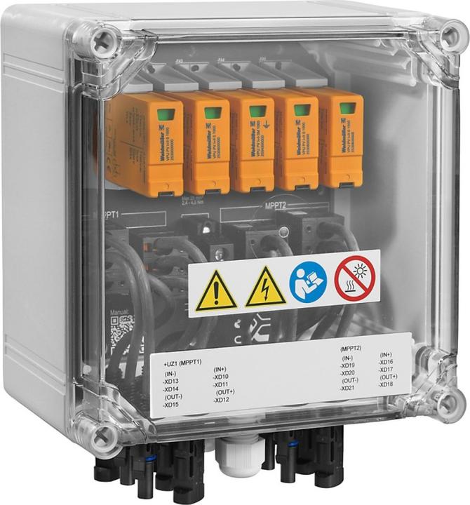 Actual product image Weidmüller WEIDMÃLLER PVNDC2IN/1OUTX22MPPT