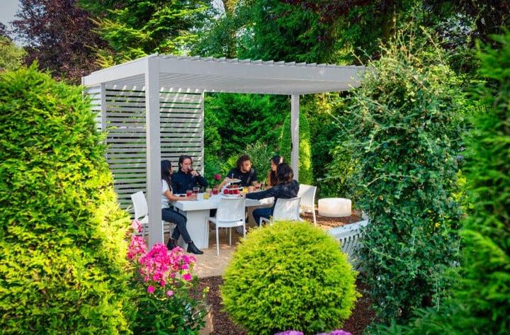 Actual product image Colibri Pergola Pavilion Pemium Alu Bioclimatique 300x300cm (300 cm, 300 cm)