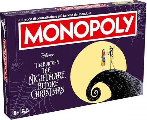 Actual product image Monopoly Nightmare Before Christmas (English)