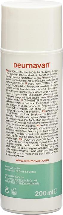 Actual product image Deumavan Intimate Lavender Wash Lotion (200 ml, Intimate washing lotion)