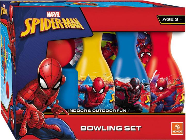 Image du produit Mondo Set de bowling Spiderman, 7 pièces.