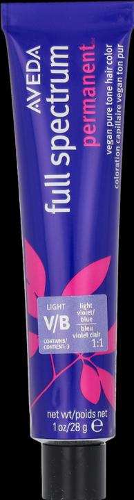 Aveda Permanent Hair Colour Light V/B Pure Tone Creme 1oz 28g (Light Violet Blue)