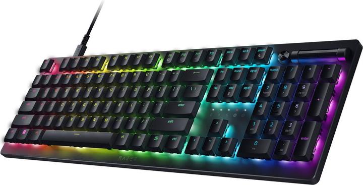 Actual product image Razer DeathStalker V2 Keyboard USB QWERTY German Black (DE, Cable)