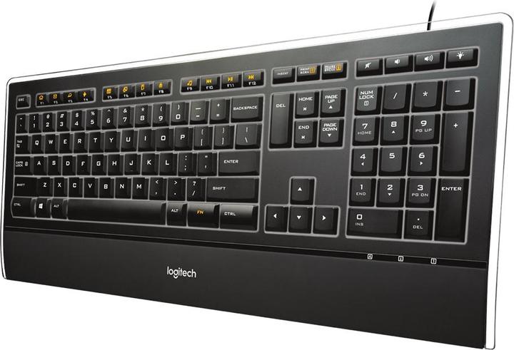 Produktbild Logitech Illuminated Keyboard K740 (US, Kabelgebunden)