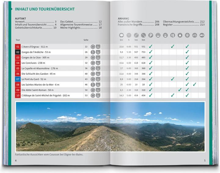 Actual product image Hiking Guide Provence, 55 Tours