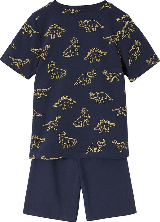 Vertbaudet 2er-Pack kurze Jungen Schlafanzüge BASICS Oeko-Tex