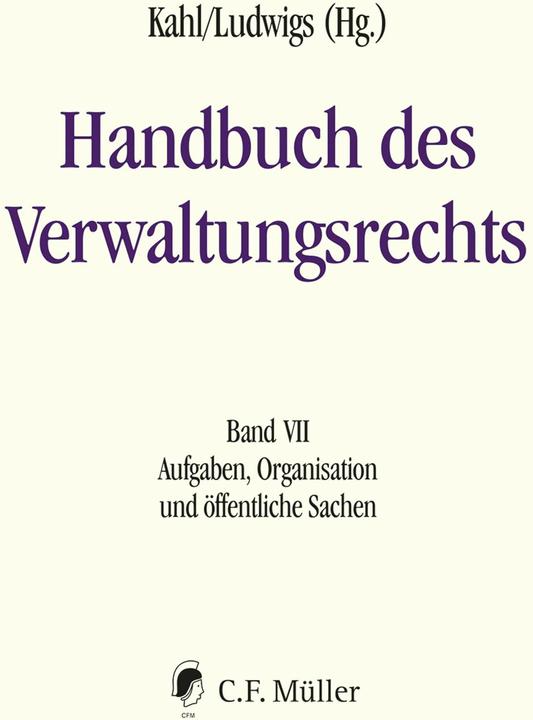 Produktbild Handbuch des Verwaltungsrechts 07 (Deutsch, Ulrich, Achenbach, Augsberg, Battis, Jelenavon (Prof.Dr.), Steffen (Prof.Dr.), 2025)