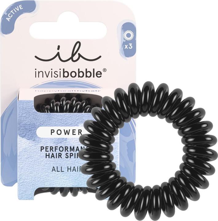 Invisibobble Haarbinder Power true black 3 Stk (Haargummi)