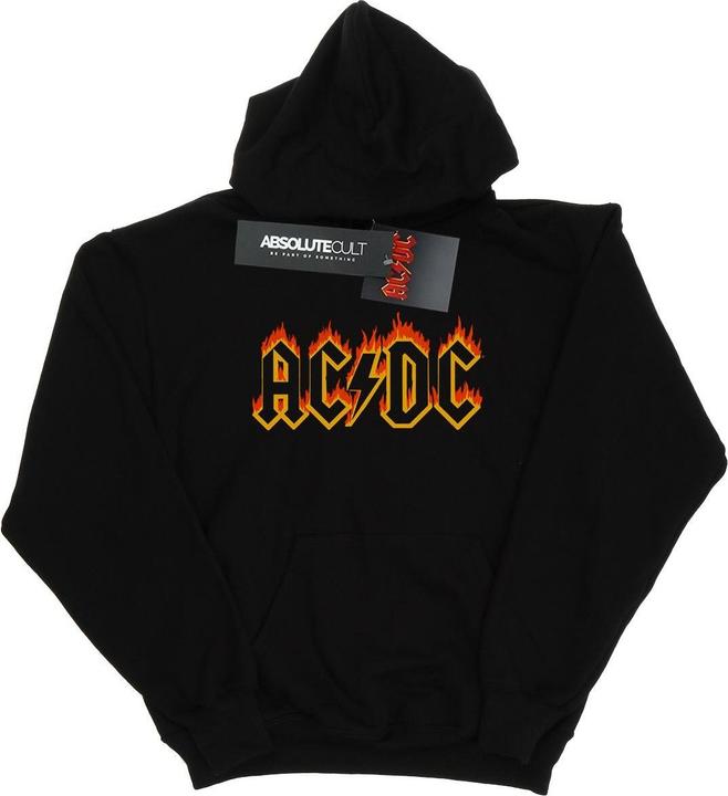 Image du produit AC/DC - Sweat à capuche FLAMES LOGO - Femme (S)
