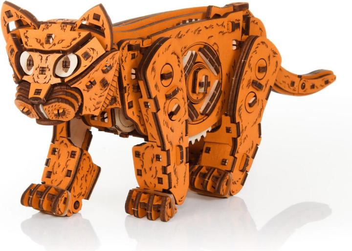 Image du produit Eco Wood Art Kit de maquette 3D en bois - Chaton (Rousse)