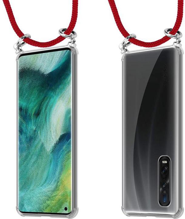 Produktbild Cadorabo TPU Handy Kette SILBER Cover