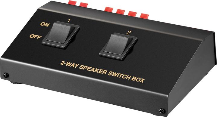 Goobay Speaker switch box for 2 pairs of speakers