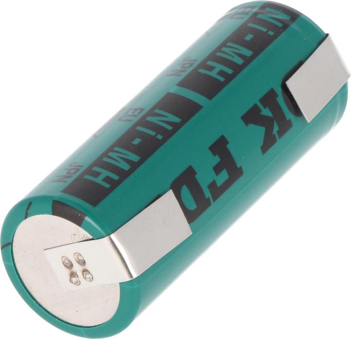 Actual product image FDK Battery HR-4/5AU 4/5A, with soldering lug in U-shape (4/5 A, 2150 mAh)