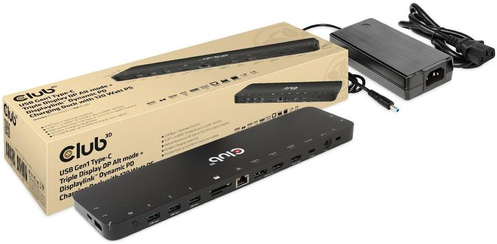 Produktbild Club 3D CSV-1566 (USB-C, 4 Ports)