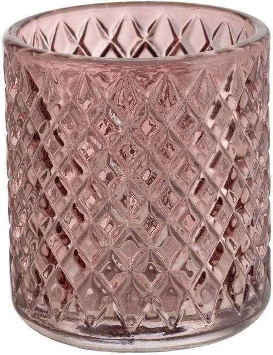 Wenko Toothbrush mug Atessa, old pink (8 x 10 x 8 cm)