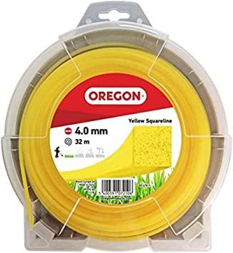 Image du produit Oregon Fil jaune carré 4.0 mm x 32 m (Fil de coupe + bobine de fil)