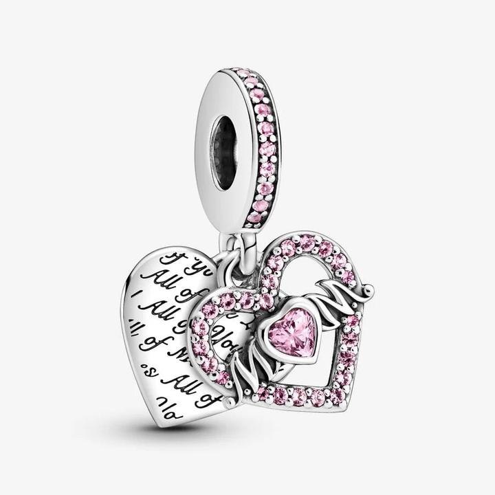 Image du produit Pandora Heart & Mum Charm (Argent sterling)