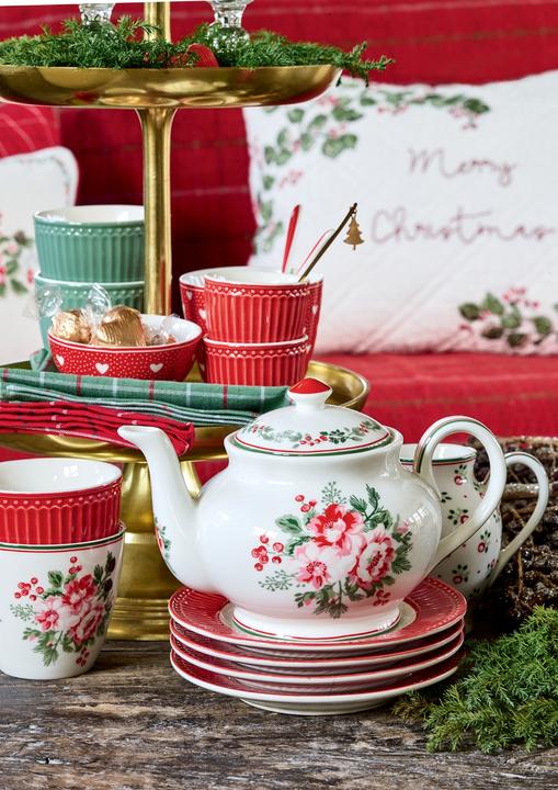 Produktbild Greengate Merry Christmas Magnet white Set4 (1 -teilig)