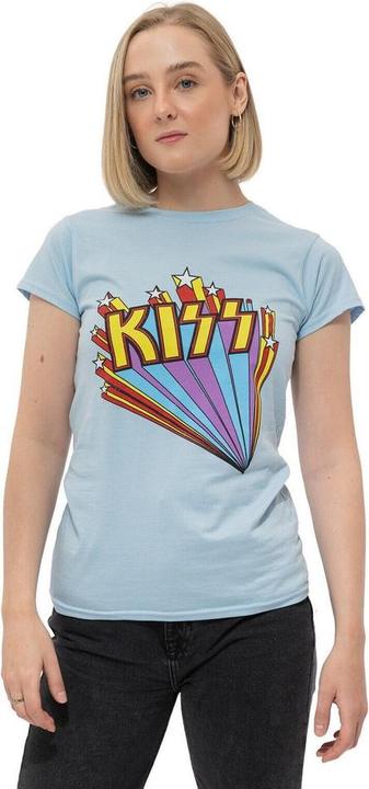 Actual product image KISS Womens/Ladies Stars T-Shirt (XL)