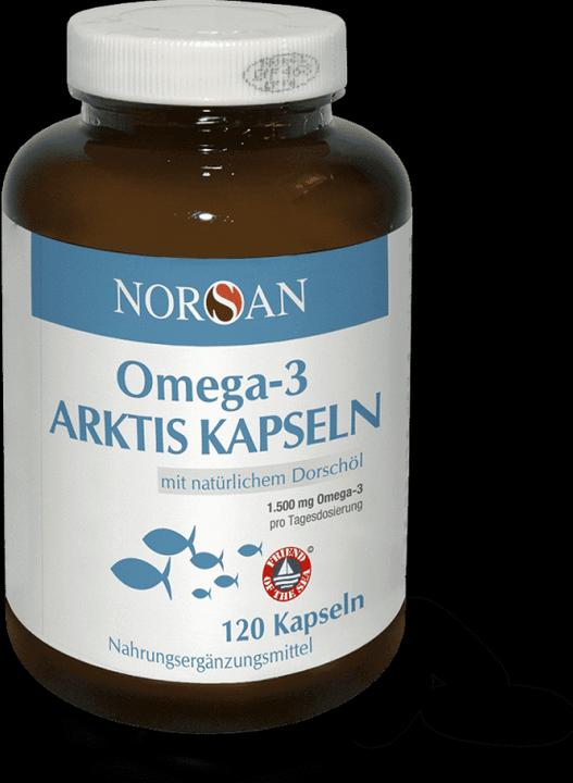Image du produit Norsan Oméga-3 Arctique (120 pièce(s), Capsules)