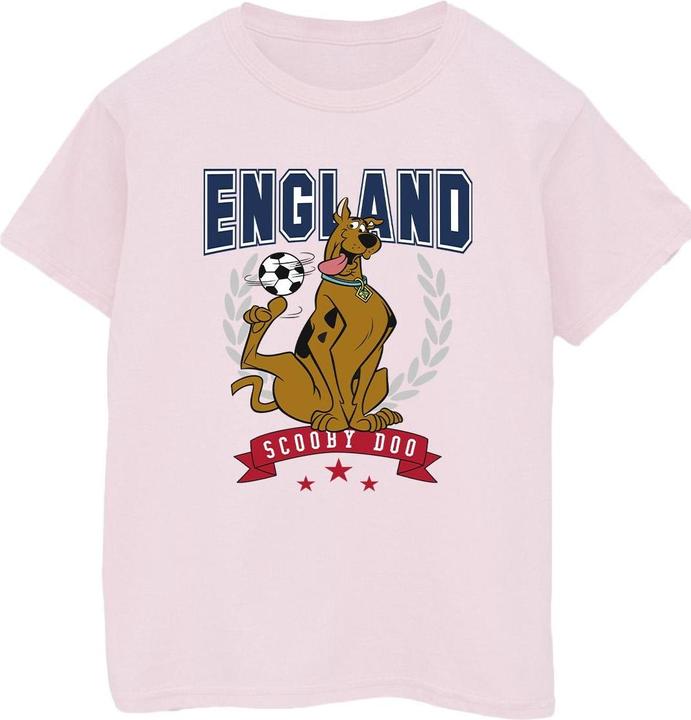 Actual product image Scooby Doo Mens England Football T-Shirt (S)