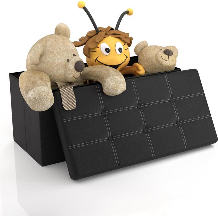 Produktbild Intirilife Sitzbank LAVA SCHWARZ (78.38 cm)
