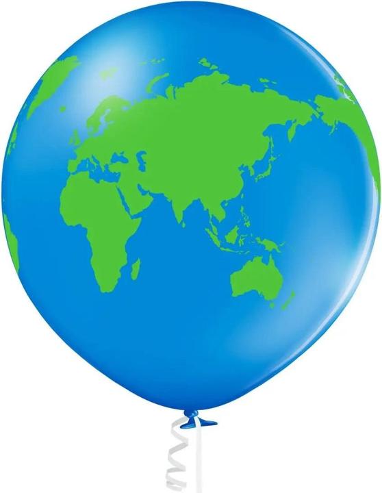 Image du produit Belbal Ballons géants Globe 60 cm