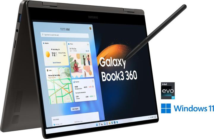 Produktbild Samsung Galaxy Book3 360 (13.30", Intel Core i7-1360P, 16 GB, 1000 GB, DE)