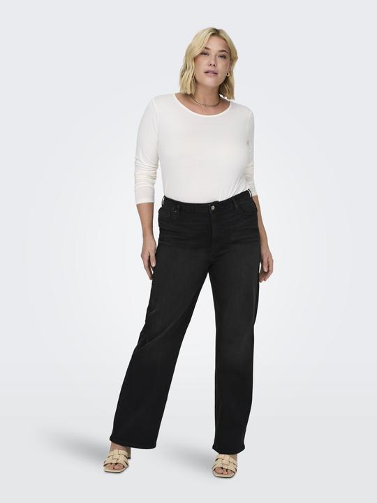 Actual product image Only CARWILLY Hohe Taille Weiter Beinschnitt Jeans Weit geschnitten jeans (W52/L34)