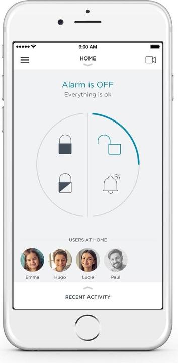 Actual product image somfy ONE+ alarm centre