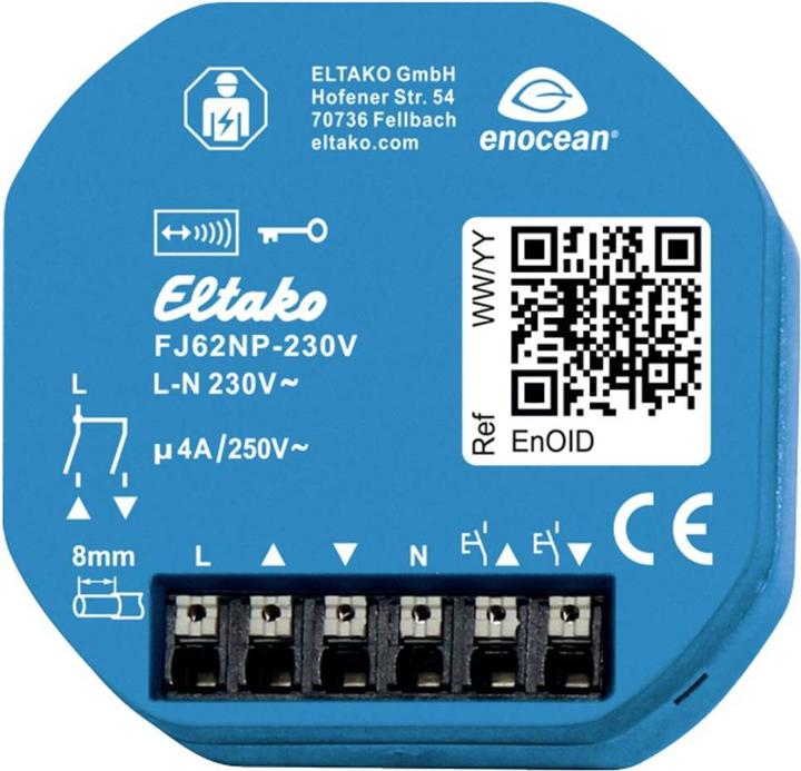 Produktbild Eltako Funk-Jal.-/Rollladenaktor FJ62NP-230V (Rolladenaktor)