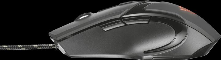 Produktbild Trust GXT 101 Maus Beidhändig USB Typ-A 4800 DPI (Kabelgebunden)