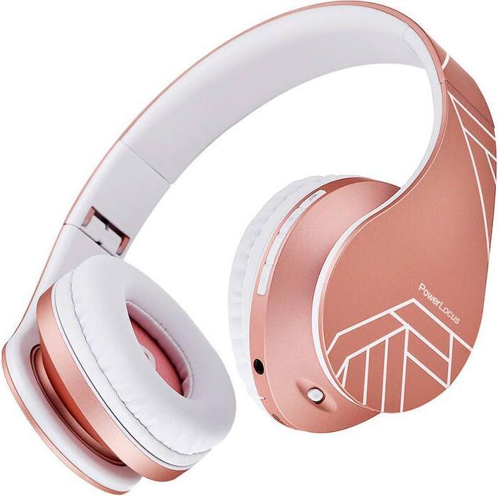 Produktbild PowerLocus Wireless Headphones P2 (rose gold) (20 h, Kabellos)