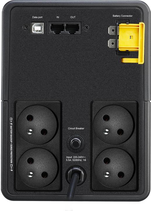 Produktbild APC Back-UPS BX Series BX1200MI-FR - USV - Wechselstrom 230 V (1200 VA, 650 W, Line-Interaktiv USV)
