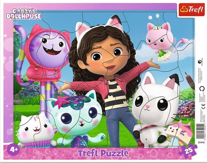 Immagine prodotto Trefl Puzzle 25 elementi della cornice incontrano Gabi (25 pezzi)