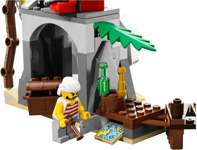 Produktbild LEGO Pirates Piraten-Schatzinsel (70411)