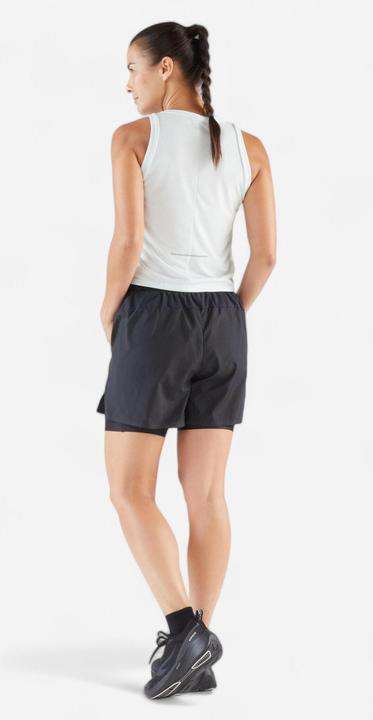 Actual product image Kiprun Laufshorts 2-in-1 Damen - Run 500 (XL)