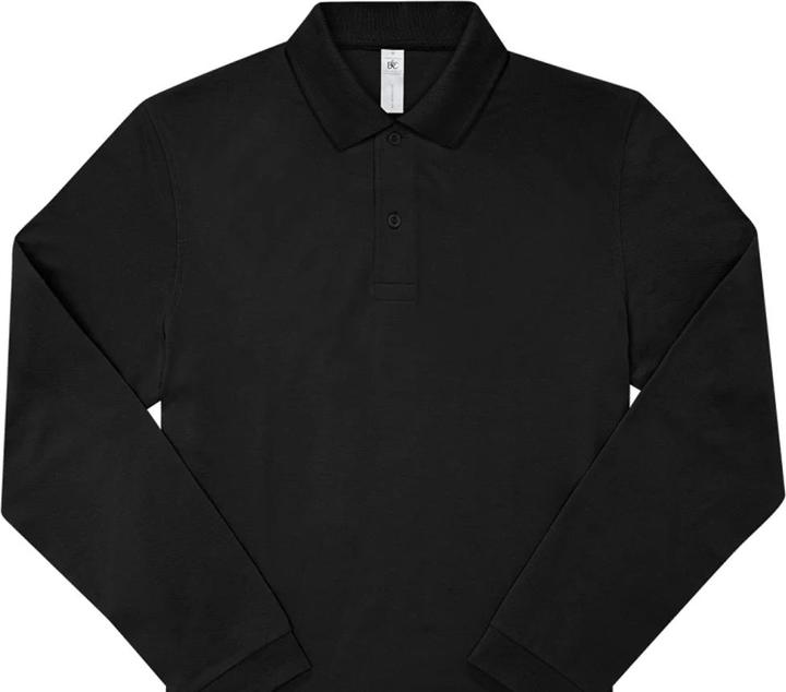 Actual product image B&C My long sleeve polo shirt (4XL)