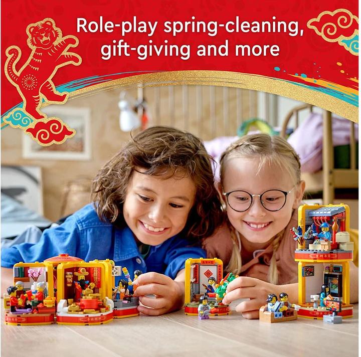 Produktbild LEGO Mondneujahrstraditionen (80108, LEGO Seltene Sets)