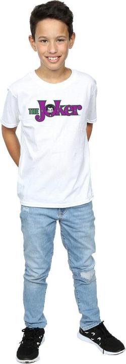 Actual product image Boys The Joker Text Logo T-Shirt (152, 158)