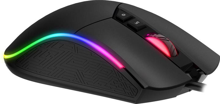 Actual product image Havit GAMENOTE MS1001S gaming mouse RGB 800-4800 DPI (Cable)
