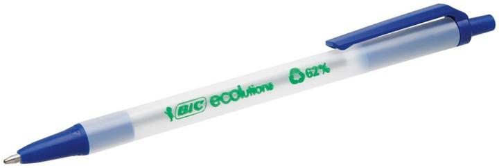 Image du produit Bic Stylo à bille Ecolutions 0.32 mm, Semitransparent (Bleu, 1 x)