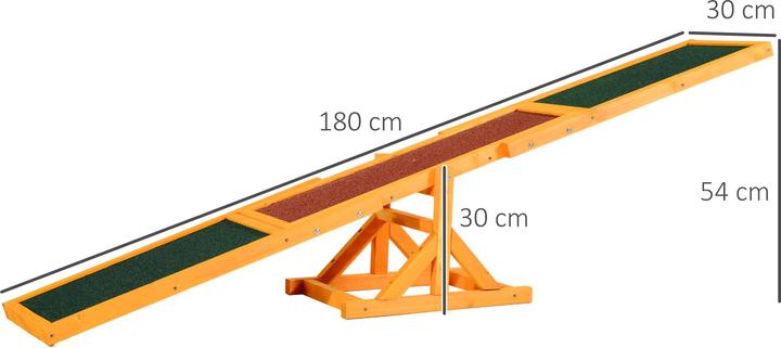 Produktbild PawHut Hundewippe für Einsteiger (Agility)