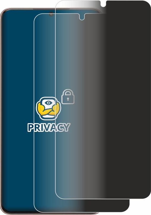 Produktbild BROTECT Sichtschutzfolie Anti-Spy Privacy Folie Blaulicht-Schutz (2 Stück, Samsung Galaxy S21+ 5G)