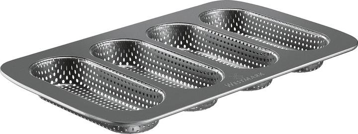 Westmark 4er Baguette Backform Mini, 35.6x21.5cm (21.50 cm)