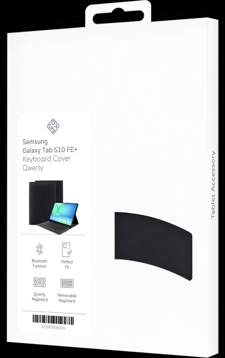 Produktbild Cazy Qwertz Tastatur Hülle mit magnetisch Abnehmbarer Tastatur (DE, Samsung Galaxy Tab S10 FE+)